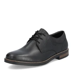 Discount Rieker Meskie Sznurowane Buty W Kolorze Nocnej Czerni