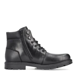 Clearance Rieker Meskie Sznurowane Buty W Kolorze Czarnym, Blyszczacym