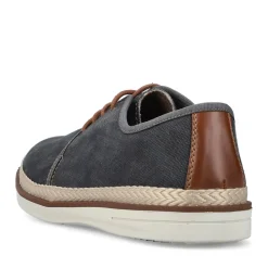 New Rieker Meskie Sznurowane Buty W Kolorze Ciemnoszarym