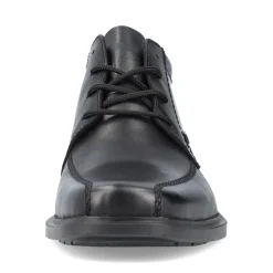 Fashion Rieker Meskie Sznurowane Buty W Kolorze Czarnym, Blyszczacym
