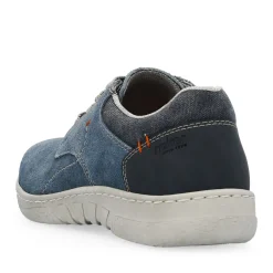 Online Rieker Meskie Sznurowane Buty W Kolorze Blekitnym