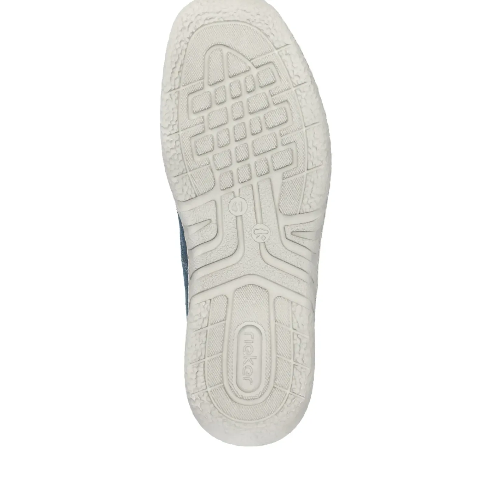 Online Rieker Meskie Sznurowane Buty W Kolorze Blekitnym