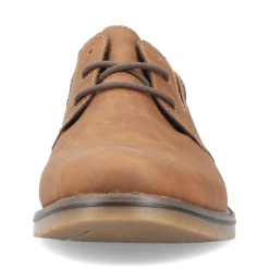 New Rieker Meskie Sznurowane Buty W Kolorze Glinkowego Brazu