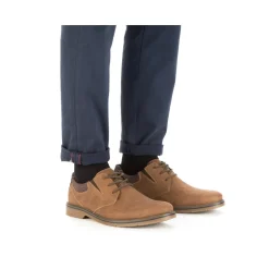 New Rieker Meskie Sznurowane Buty W Kolorze Glinkowego Brazu