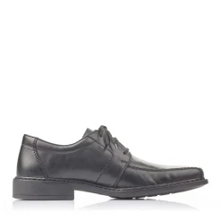 Best Rieker Meskie Sznurowane Buty W Kolorze Czarnym, Blyszczacym