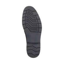 Hot Rieker Meskie Sznurowane Buty W Kolorze Kruczoczarnym