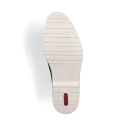 Fashion Rieker Meskie Sznurowane Buty W Kolorze Stalowoniebieskim