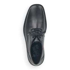 New Rieker Meskie Sznurowane Buty W Kolorze Kruczoczarnym