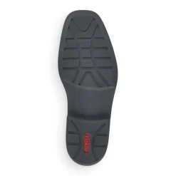 New Rieker Meskie Sznurowane Buty W Kolorze Kruczoczarnym