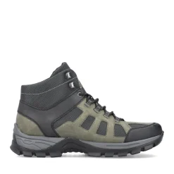 Best Rieker Meskie Sznurowane Buty W Kolorze Zieleni Khaki