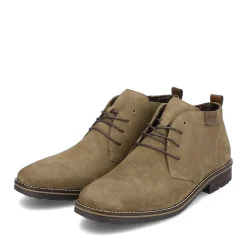 New Rieker Meskie Sznurowane Buty W Kolorze Zieleni Khaki