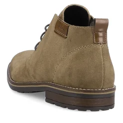 New Rieker Meskie Sznurowane Buty W Kolorze Zieleni Khaki