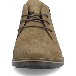 New Rieker Meskie Sznurowane Buty W Kolorze Zieleni Khaki