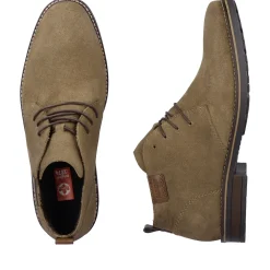 New Rieker Meskie Sznurowane Buty W Kolorze Zieleni Khaki