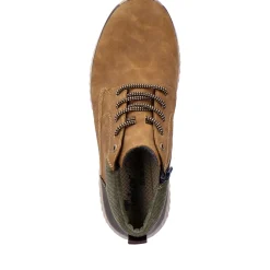 Discount Rieker Meskie Sznurowane Buty W Kolorze Kawowo-Brazowym