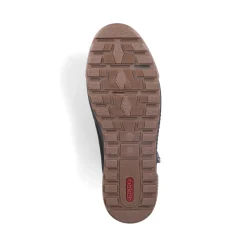 Outlet Rieker Meskie Sznurowane Buty W Kolorze Asfaltowo-Czarnym
