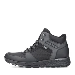 Sale Rieker Meskie Sznurowane Buty W Kolorze Kruczoczarnym