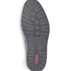 Sale Rieker Meskie Sznurowane Buty W Kolorze Czarnym, Blyszczacym