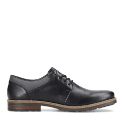Sale Rieker Meskie Sznurowane Buty W Kolorze Czarnym, Blyszczacym