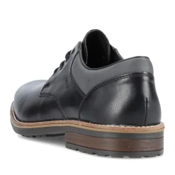 Sale Rieker Meskie Sznurowane Buty W Kolorze Czarnym, Blyszczacym