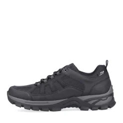 New Rieker Meskie Sznurowane Buty W Kolorze Kruczoczarnym