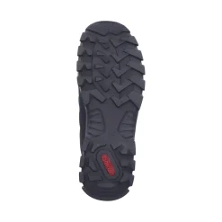 New Rieker Meskie Sznurowane Buty W Kolorze Kruczoczarnym