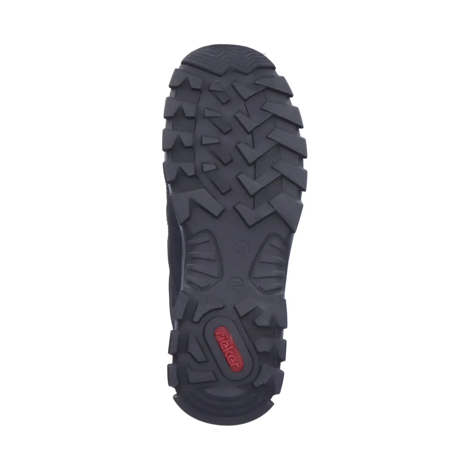 New Rieker Meskie Sznurowane Buty W Kolorze Kruczoczarnym