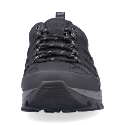 New Rieker Meskie Sznurowane Buty W Kolorze Kruczoczarnym