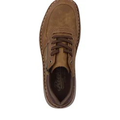 Outlet Rieker Meskie Sznurowane Buty W Kolorze Kawowego Brazu