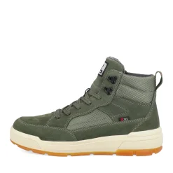 Outlet Rieker Meskie Tenisowki High Khaki W Kolorze Zielonym