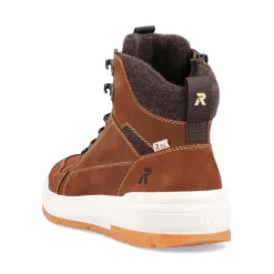 Hot Rieker Meskie Tenisowki High Nut Brown