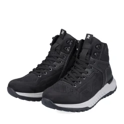 Online Rieker Meskie Tenisowki High Noir
