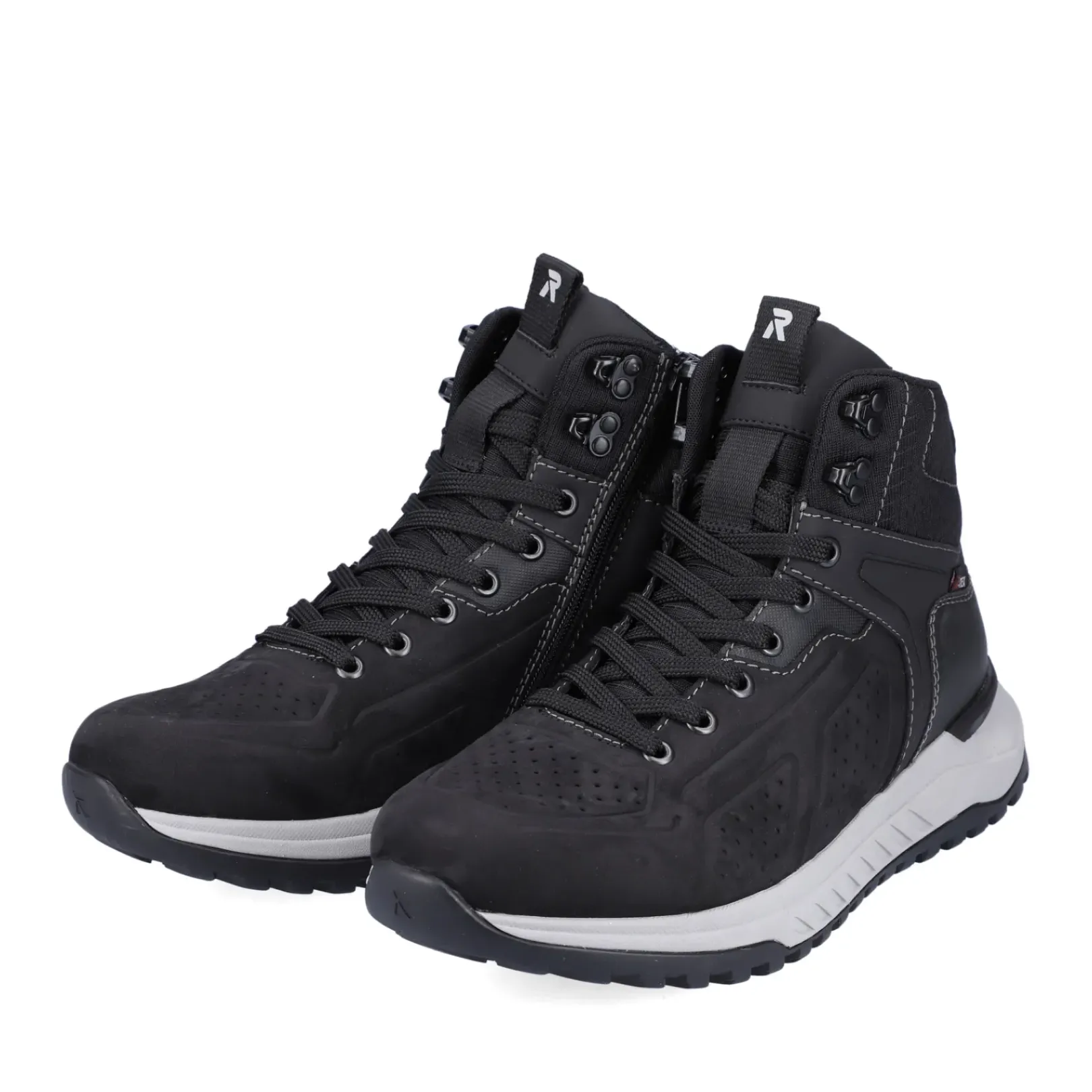 Online Rieker Meskie Tenisowki High Noir