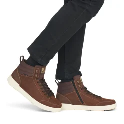 Sale Rieker Meskie Tenisowki High Wood Brown