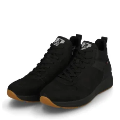 Fashion Rieker Meskie Tenisowki High Midnight Black