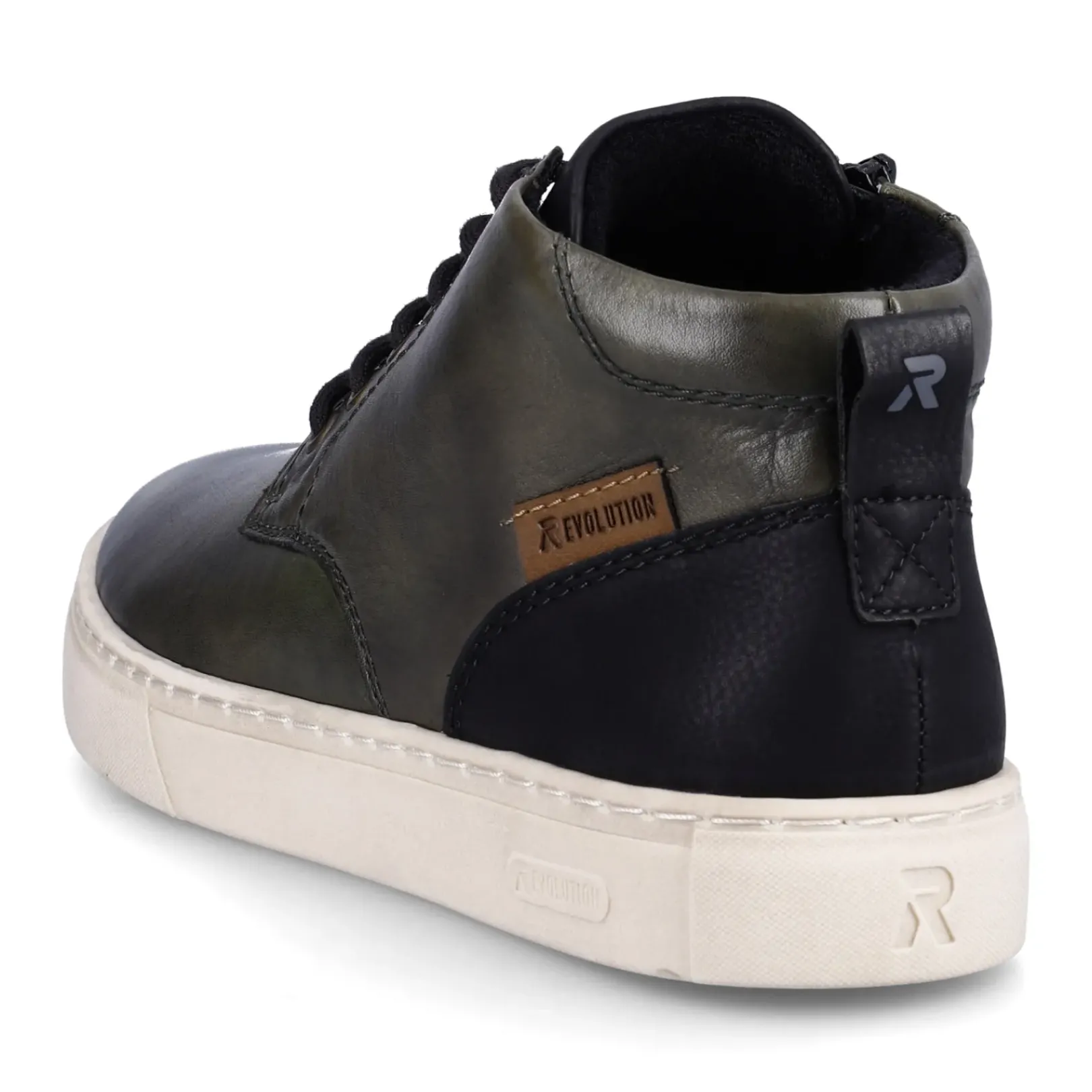 New Rieker Meskie Tenisowki High Quartz Grey