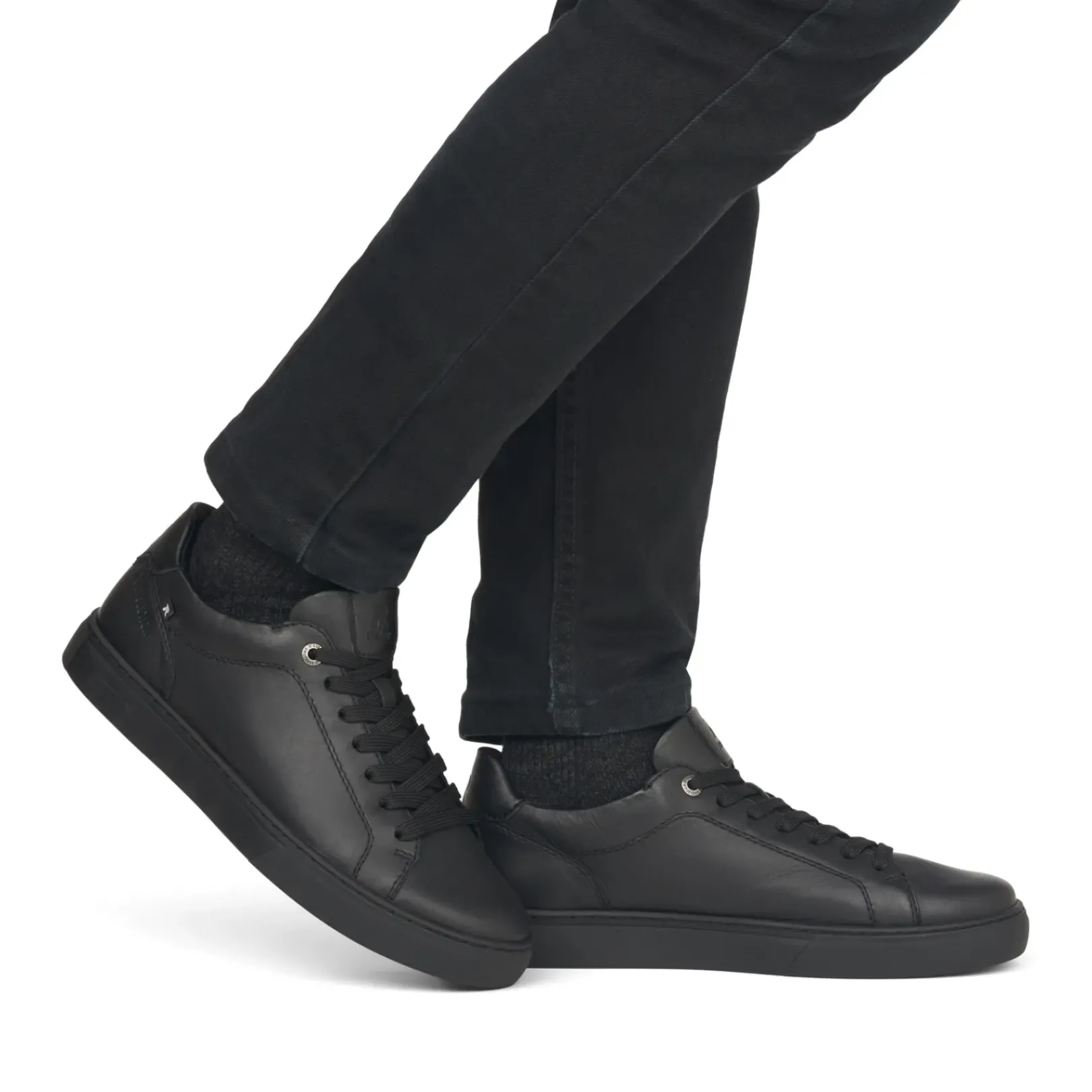 Online Rieker Meskie Tenisowki Low Midnight Black