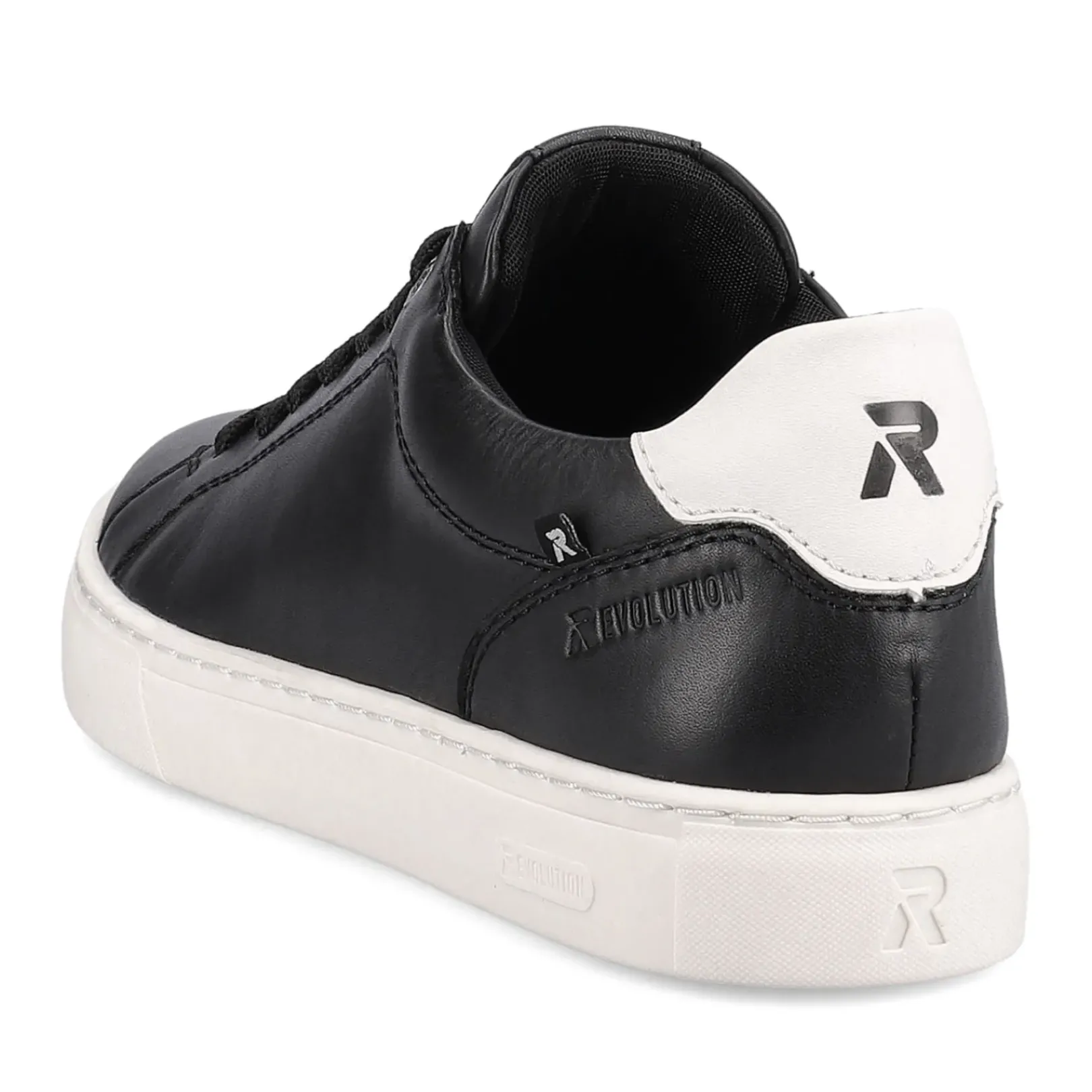 New Rieker Meskie Tenisowki Low Night Black