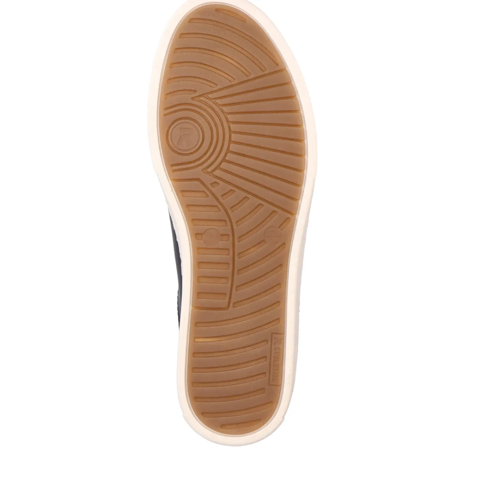 New Rieker Meskie Tenisowki Low Night Black
