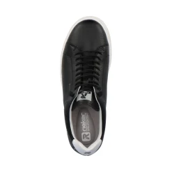 Fashion Rieker Meskie Tenisowki Low Noir