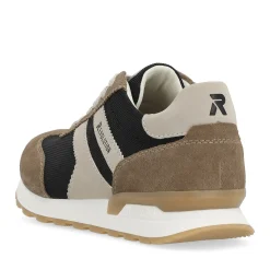 Best Rieker Meskie Tenisowki Low Cinnamon Black