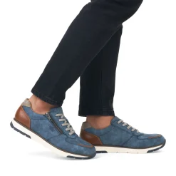 Sale Rieker Meskie Tenisowki Low W Kolorze Slate Blue