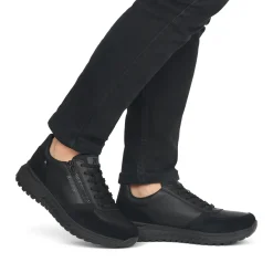 Sale Rieker Meskie Tenisowki Low Midnight Black