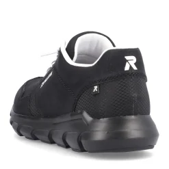 Best Rieker Meskie Tenisowki Low Midnight Black
