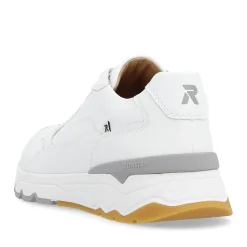 Discount Rieker Meskie Tenisowki Low Swan White