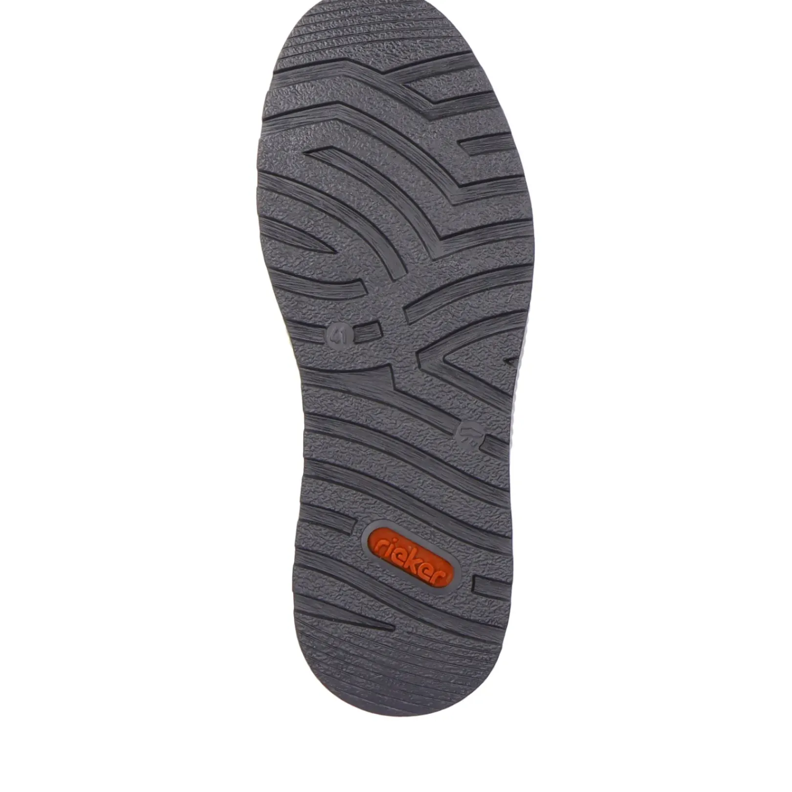 Discount Rieker Meskie Tenisowki , Niskie, Asfaltowe, Czarne