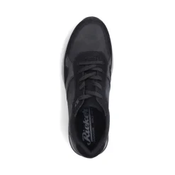 Clearance Rieker Meskie Tenisowki , Niskie, Asfaltowe, Czarne