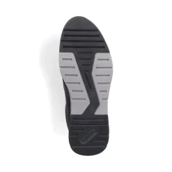 Clearance Rieker Meskie Tenisowki , Niskie, Asfaltowe, Czarne