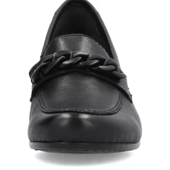 Clearance Rieker Mokasyny Damskie W Kolorze Ciemnej Czerni