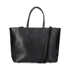 Best Rieker a | Shopper Jet Czarno-Ognisty Czerwony